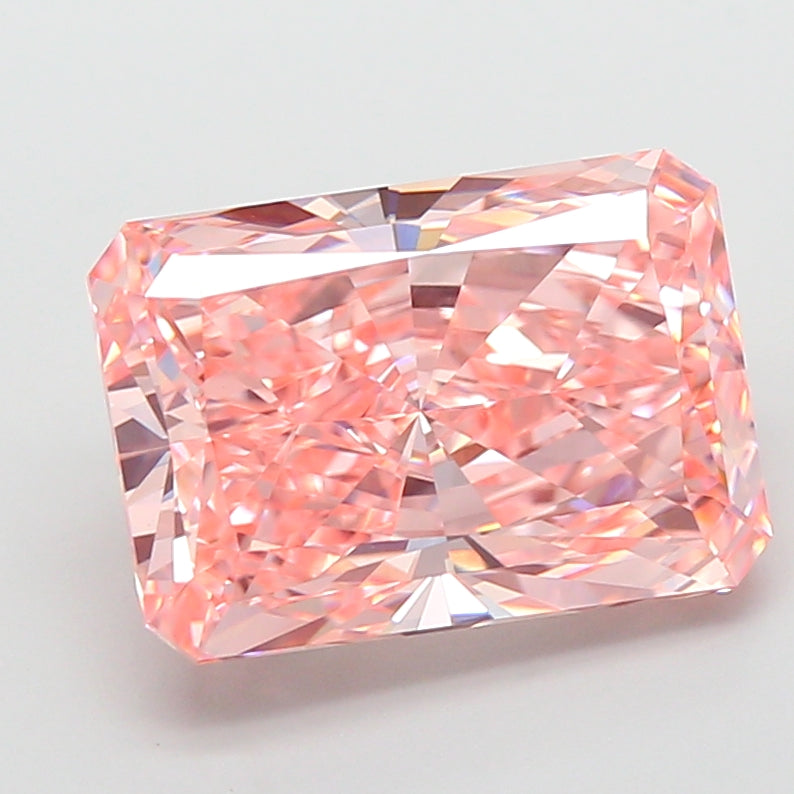4.04 Carat Radiant Shaped, Very Good Cut, VVS2 Clarity, IGI Certified Lab Grown Diamond
