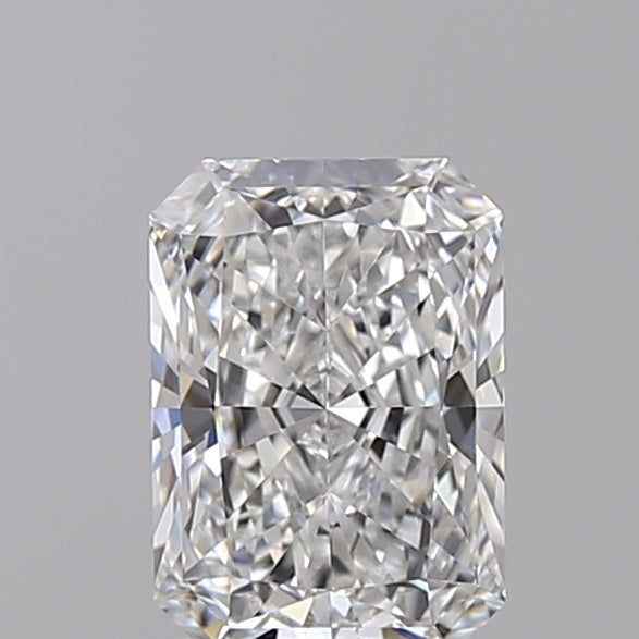 1.02 Carat Radiant Shaped, Ideal Cut, E Color, VS1 Clarity, GIA Certified Lab Grown Diamond