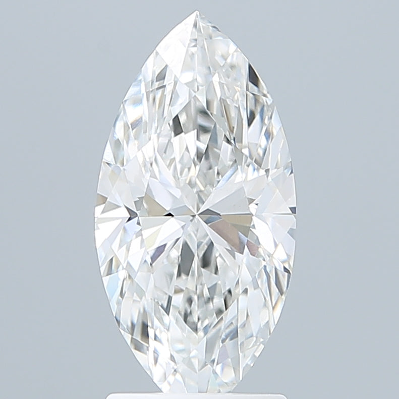 2.08 Carat Marquise Shaped, Ideal Cut, F Color, VVS2 Clarity, IGI Certified Lab Grown Diamond