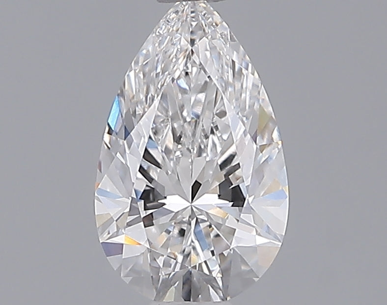 1.07 Carat Pear Shaped, Ideal Cut, D Color, VVS1 Clarity, IGI Certified Lab Grown Diamond