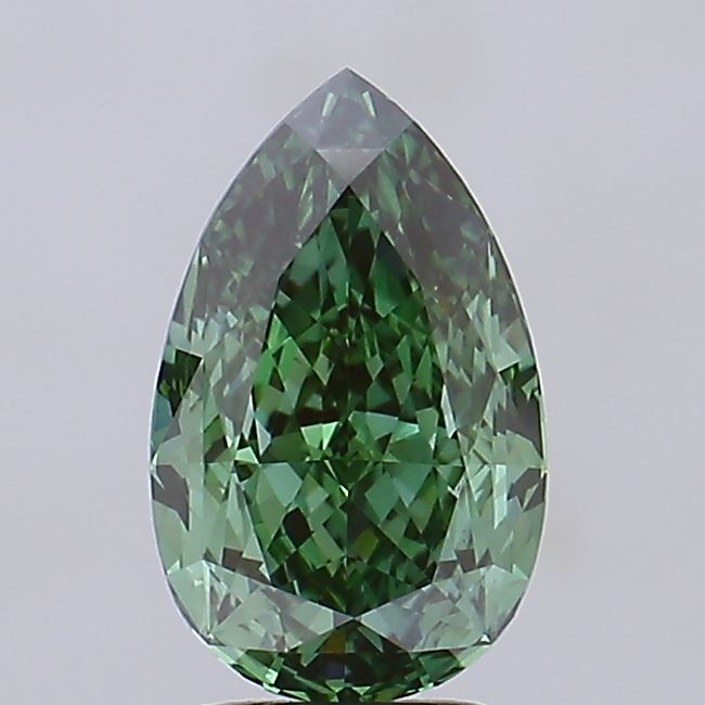 3.09 Carat Pear Shaped, Excellent Cut, VVS2 Clarity, IGI Certified Lab Grown Diamond