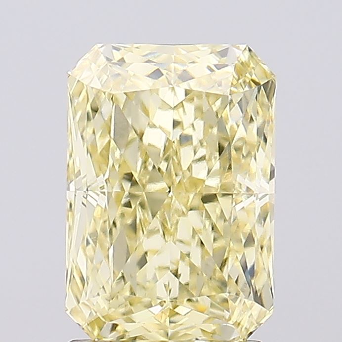 2.06 Carat Radiant Shaped, Ideal Cut, VVS2 Clarity, IGI Certified Lab Grown Diamond