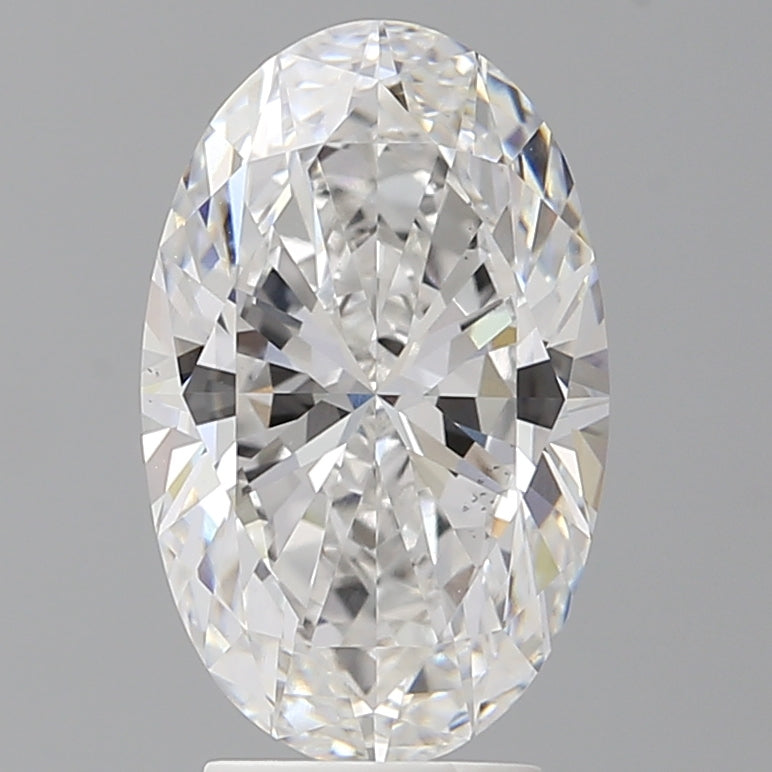 3.59 Carat Oval Shaped, Ideal Cut, E Color, VS1 Clarity, IGI Certified Lab Grown Diamond