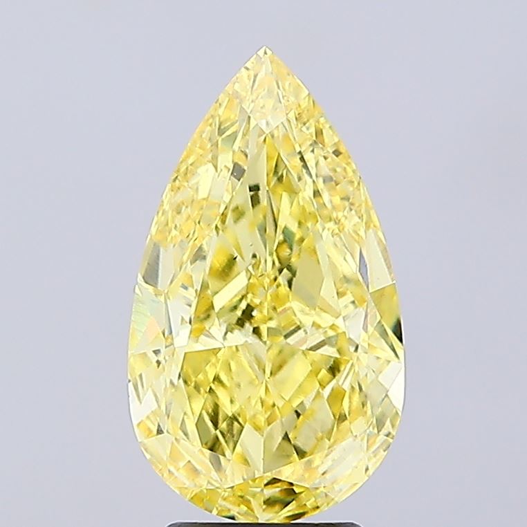 4.00 Carat Pear Shaped, Ideal Cut, VS1 Clarity, IGI Certified Lab Grown Diamond