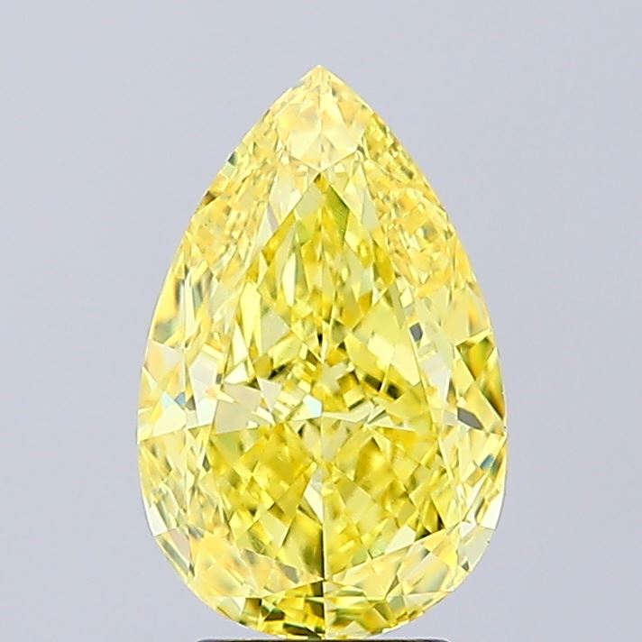 3.58 Carat Pear Shaped, Ideal Cut, VVS2 Clarity, IGI Certified Lab Grown Diamond