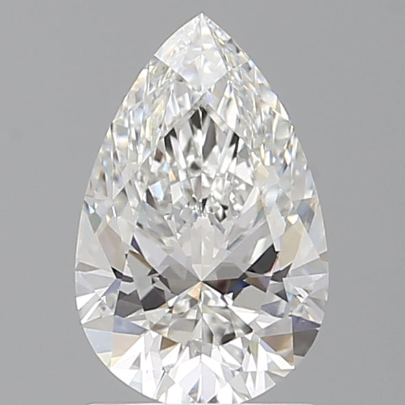 1.56 Carat Pear Shaped, Ideal Cut, E Color, VVS2 Clarity, IGI Certified Lab Grown Diamond