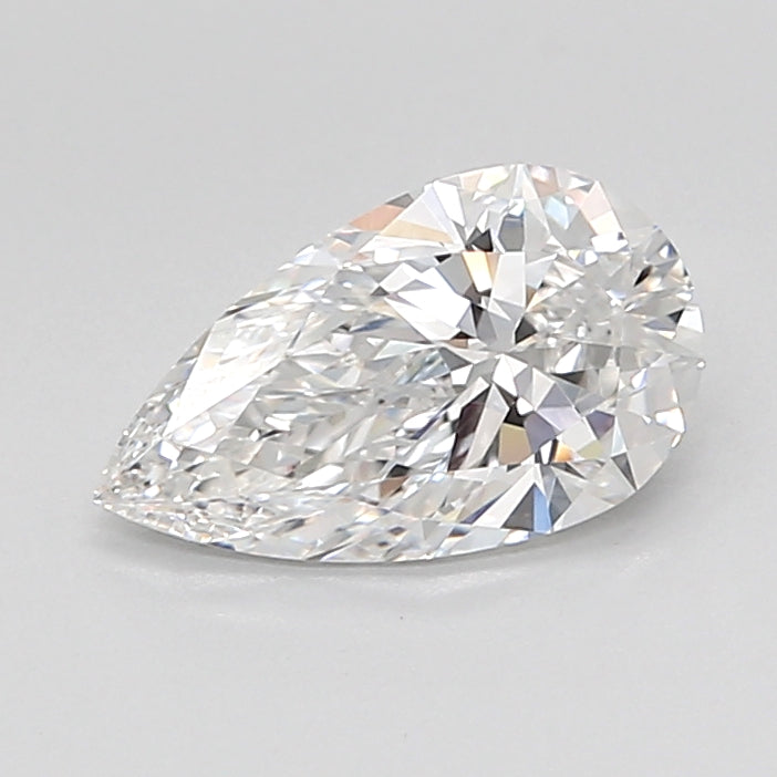 1.51 Carat Pear Shaped, Ideal Cut, D Color, VVS2 Clarity, IGI Certified Lab Grown Diamond