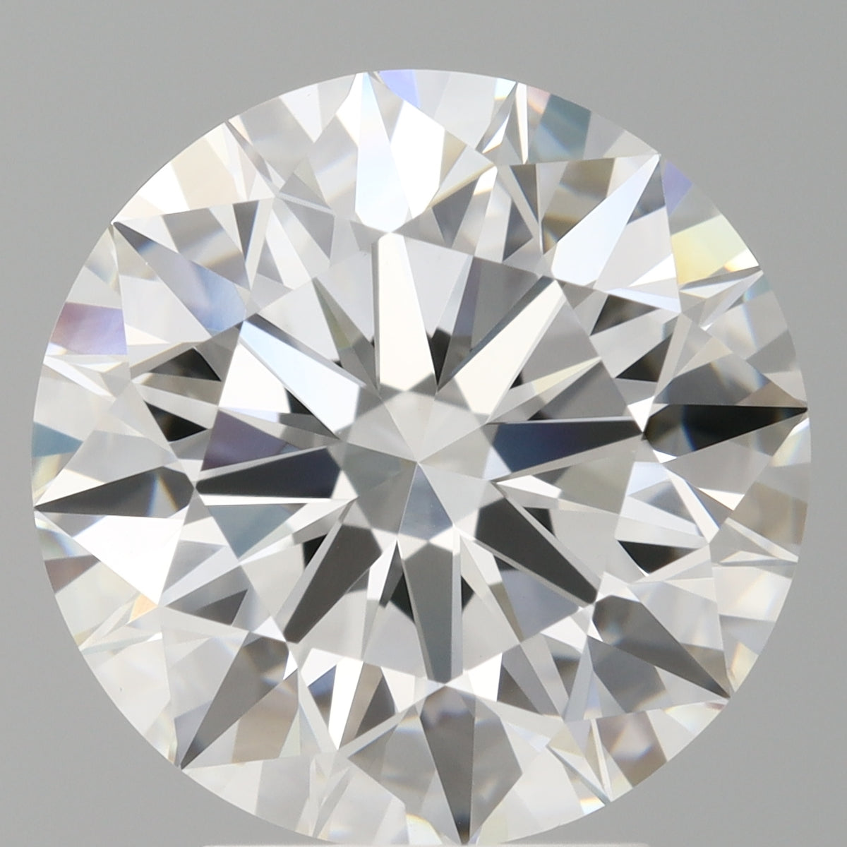 4.10 Carat Round Shaped, Ideal Cut, E Color, VVS2 Clarity, IGI Certified Lab Grown Diamond