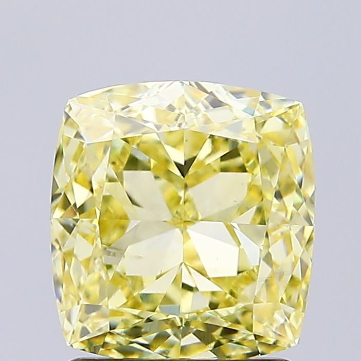 1.76 Carat Cushion Shaped, Ideal Cut, VS1 Clarity, IGI Certified Lab Grown Diamond