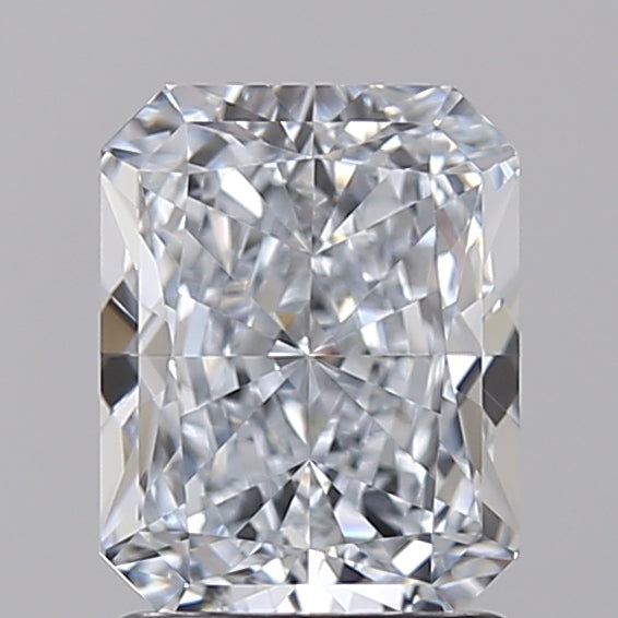 1.69 Carat Radiant Shaped, Ideal Cut, F Color, VVS1 Clarity, IGI Certified Lab Grown Diamond
