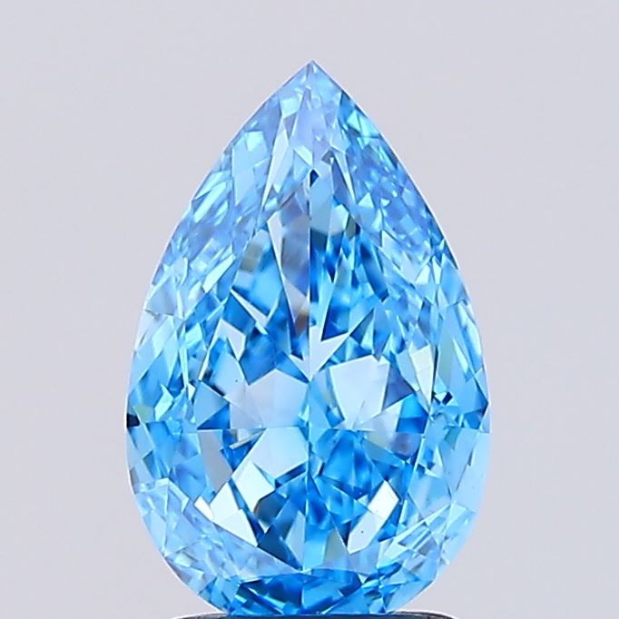 1.76 Carat Pear Shaped, Excellent Cut, VS1 Clarity, IGI Certified Lab Grown Diamond