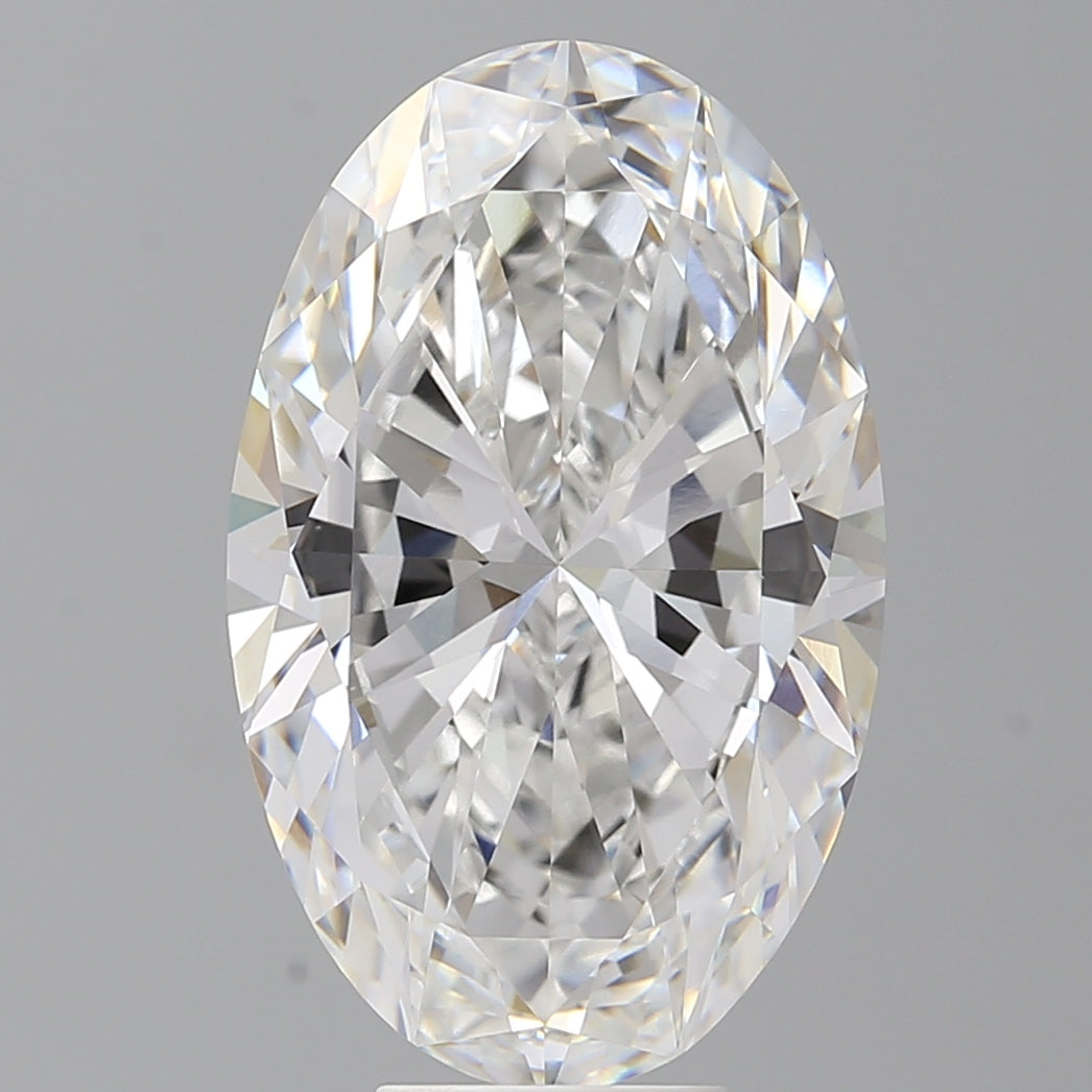 8.53 Carat Oval Shaped, Ideal Cut, E Color, VVS2 Clarity, IGI Certified Lab Grown Diamond