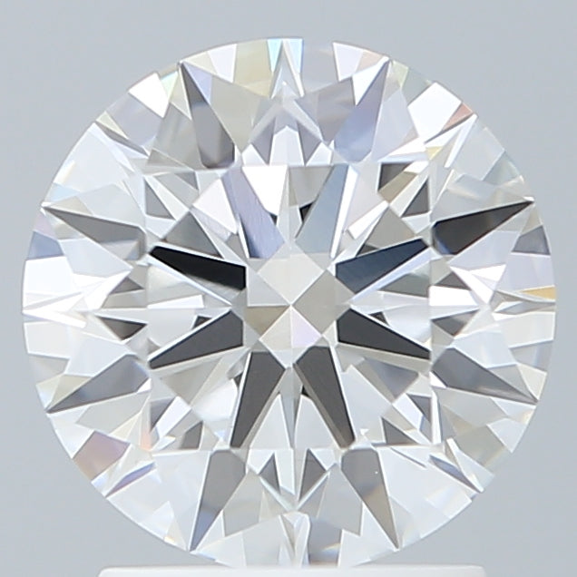 2.08 Carat Round Shaped, Ideal Cut, F Color, VVS2 Clarity, IGI Certified Lab Grown Diamond