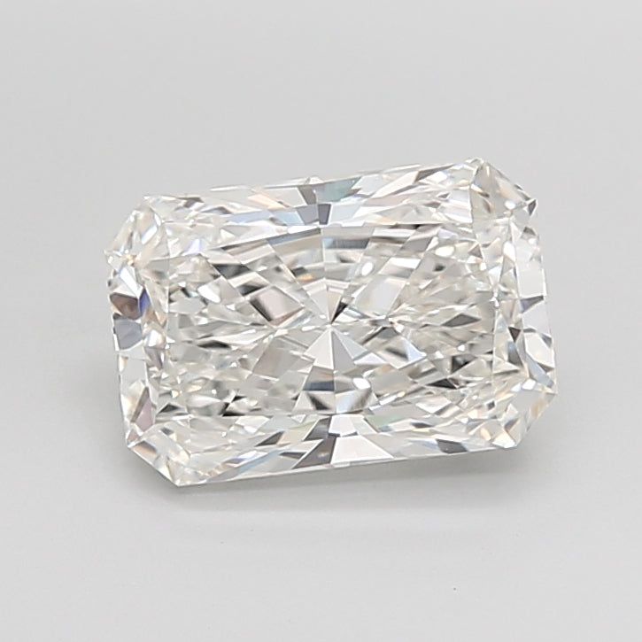 3.04 Carat Radiant Shaped, Ideal Cut, G Color, VVS2 Clarity, IGI Certified Lab Grown Diamond