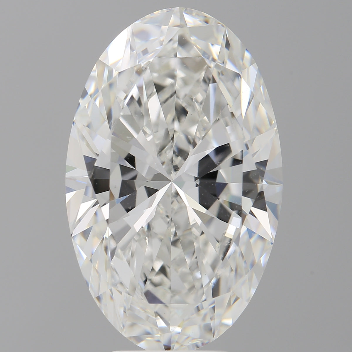 8.10 Carat Oval Shaped, Ideal Cut, F Color, VVS2 Clarity, IGI Certified Lab Grown Diamond