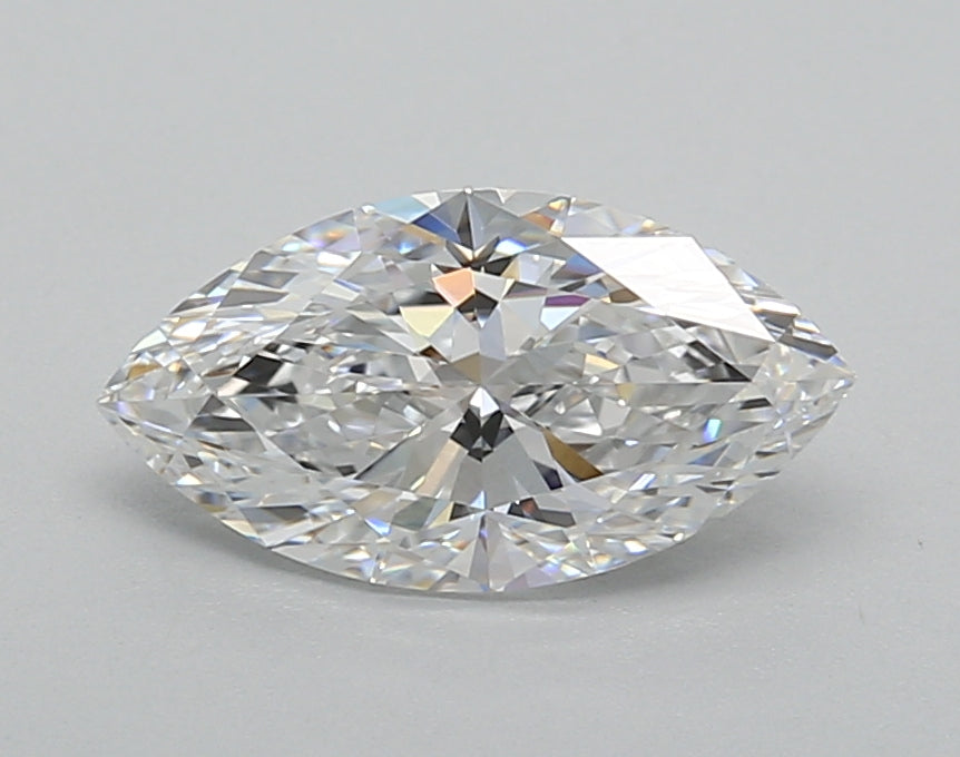 1.24 Carat Marquise Shaped, Excellent Cut, E Color, VVS1 Clarity, IGI Certified Lab Grown Diamond