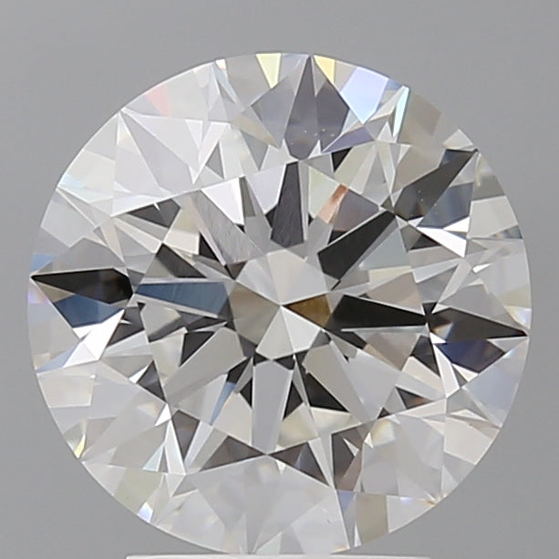 3.59 Carat Round Shaped, Ideal Cut, E Color, VVS2 Clarity, IGI Certified Lab Grown Diamond