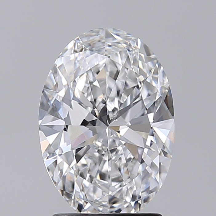 2.00 Carat Oval Shaped, Very Good Cut, E Color, VVS1 Clarity, IGI Certified Lab Grown Diamond