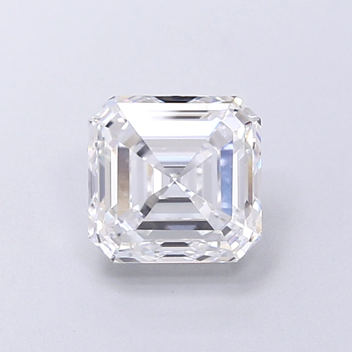 2.00 Carat Asscher Shaped, Very Good Cut, D Color, VVS1 Clarity, IGI Certified Lab Grown Diamond