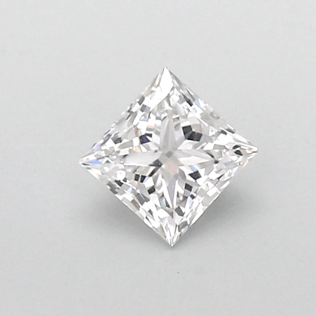 1.08 Carat Princess Shaped, Very Good Cut, E Color, VVS2 Clarity, IGI Certified Lab Grown Diamond