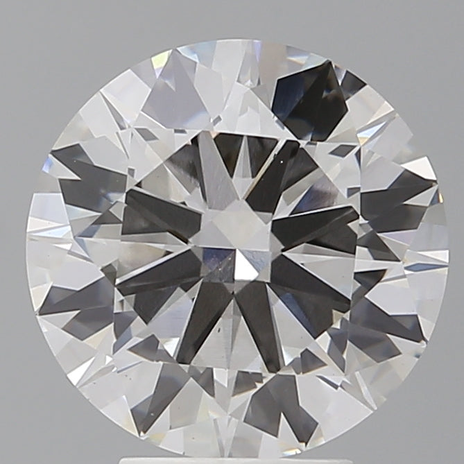 4.52 Carat Round Shaped, Ideal Cut, F Color, VS2 Clarity, IGI Certified Lab Grown Diamond