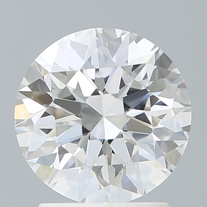 2.06 Carat Round Shaped, Excellent Cut, D Color, VVS2 Clarity, IGI Certified Lab Grown Diamond