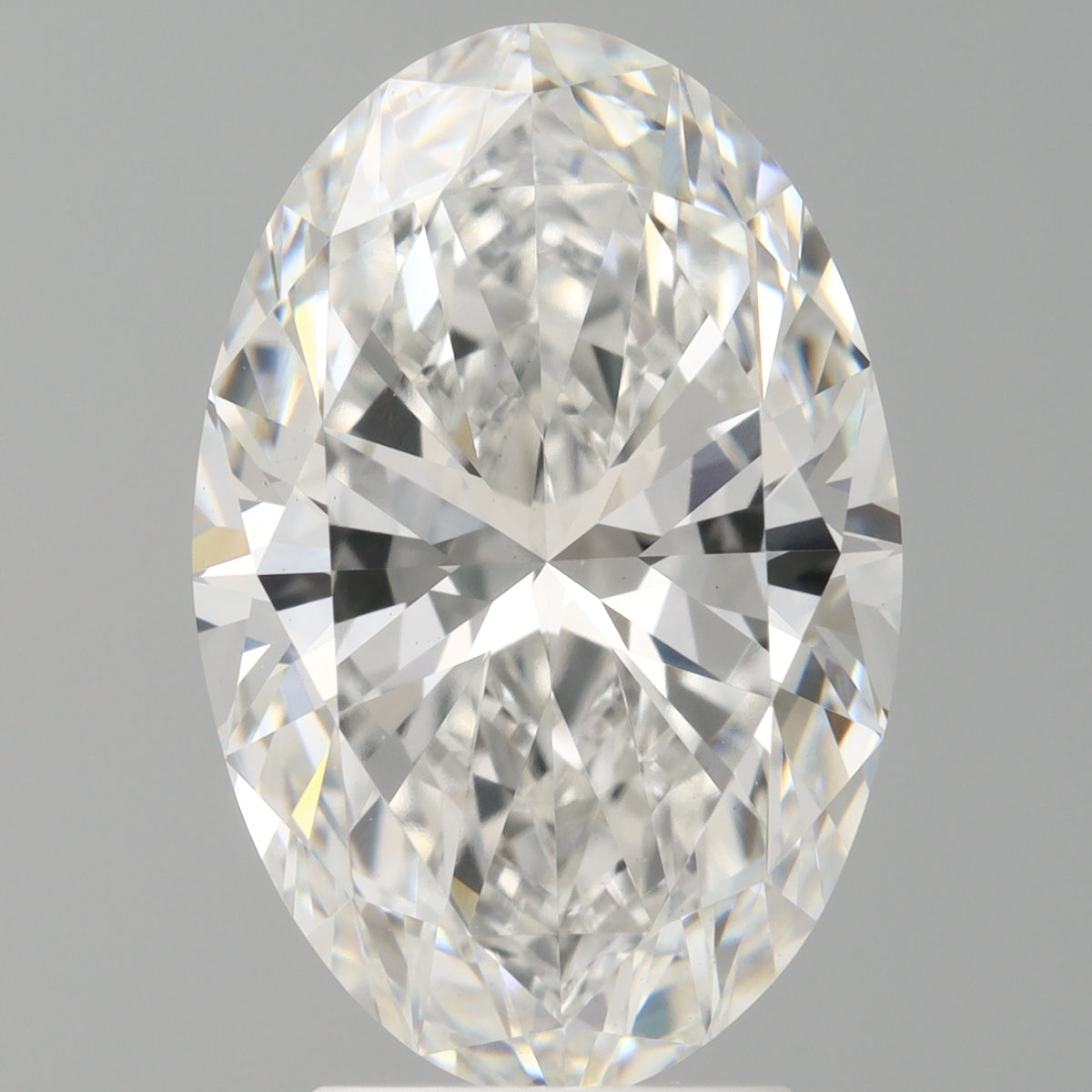 4.02 Carat Oval Shaped, Ideal Cut, E Color, VVS2 Clarity, IGI Certified Lab Grown Diamond