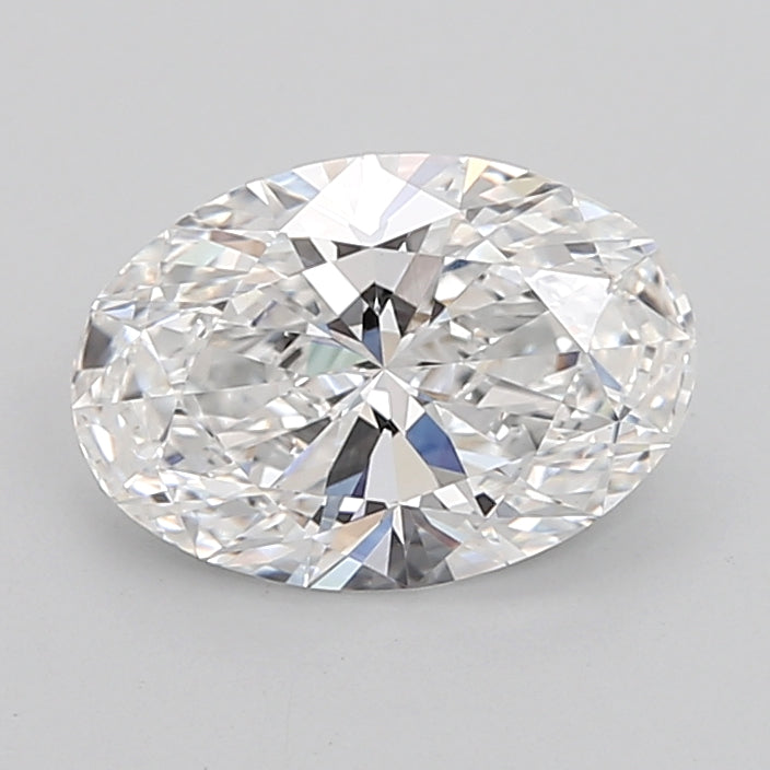 3.08 Carat Oval Shaped, Ideal Cut, D Color, VS1 Clarity, IGI Certified Lab Grown Diamond