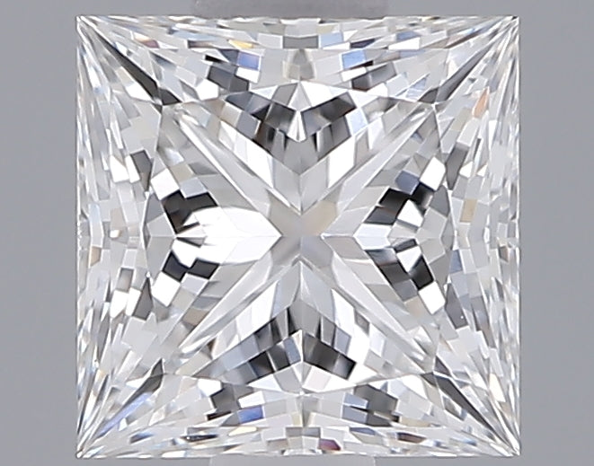1.03 Carat Princess Shaped, Ideal Cut, E Color, VVS1 Clarity, IGI Certified Lab Grown Diamond