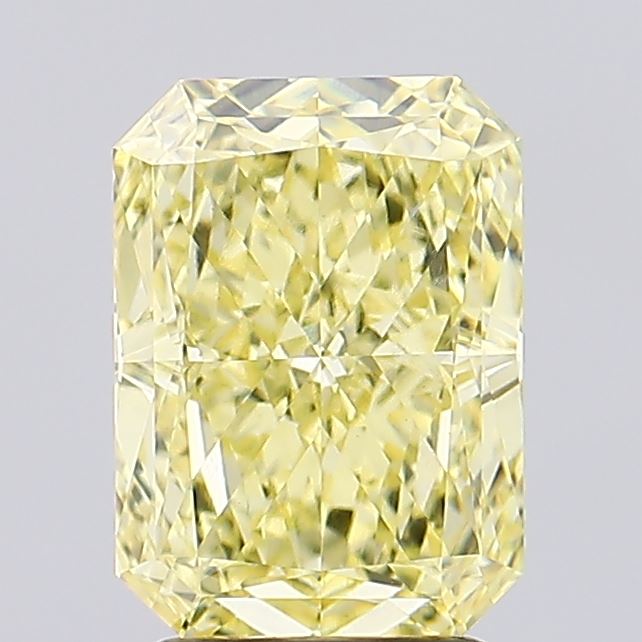 3.11 Carat Radiant Shaped, Ideal Cut, VS1 Clarity, IGI Certified Lab Grown Diamond