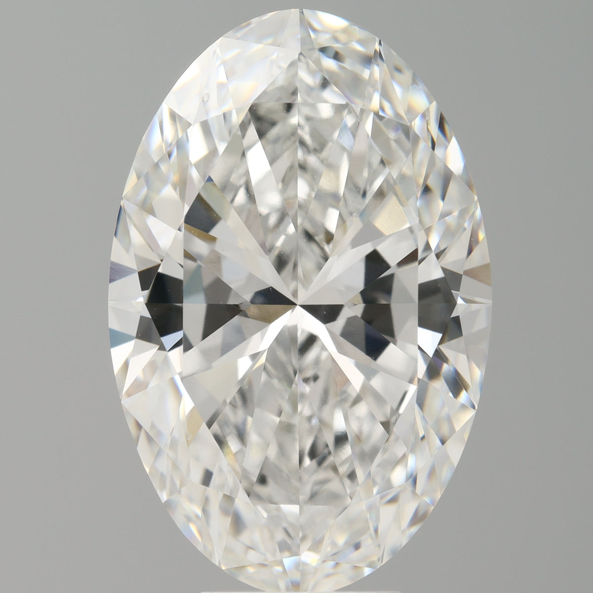8.06 Carat Oval Shaped, Ideal Cut, E Color, VVS2 Clarity, IGI Certified Lab Grown Diamond