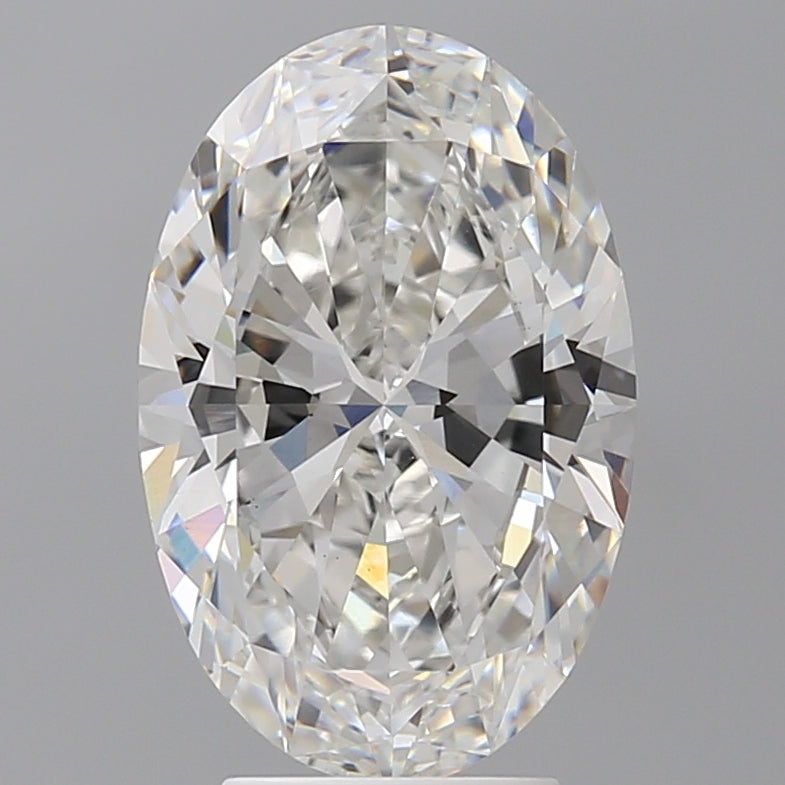 4.09 Carat Oval Shaped, Ideal Cut, E Color, VS1 Clarity, IGI Certified Lab Grown Diamond