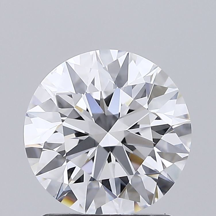 1.50 Carat Round Shaped, Ideal Cut, D Color, VS2 Clarity, IGI Certified Lab Grown Diamond