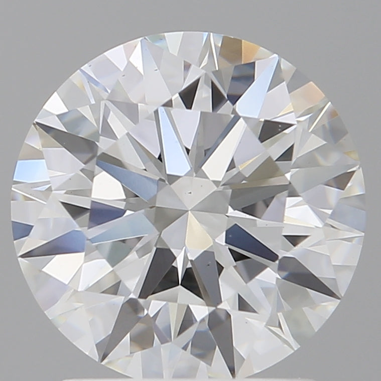 2.02 Carat Round Shaped, Ideal Cut, E Color, VS1 Clarity, IGI Certified Lab Grown Diamond