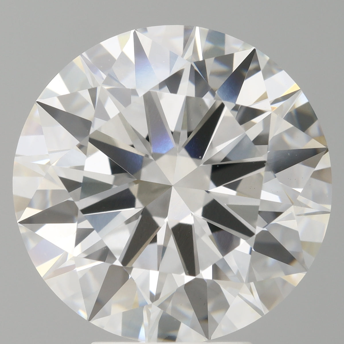 6.02 Carat Round Shaped, Ideal Cut, E Color, VVS2 Clarity, IGI Certified Lab Grown Diamond