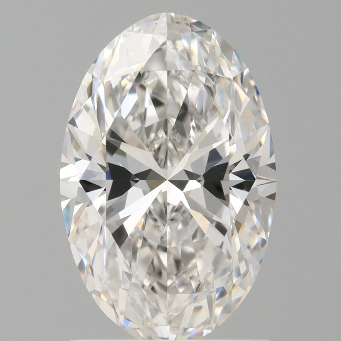 1.51 Carat Oval Shaped, Ideal Cut, E Color, VVS2 Clarity, IGI Certified Lab Grown Diamond
