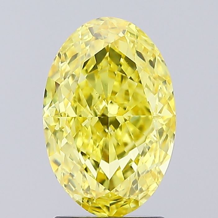 3.00 Carat Oval Shaped, Excellent Cut, VS1 Clarity, IGI Certified Lab Grown Diamond