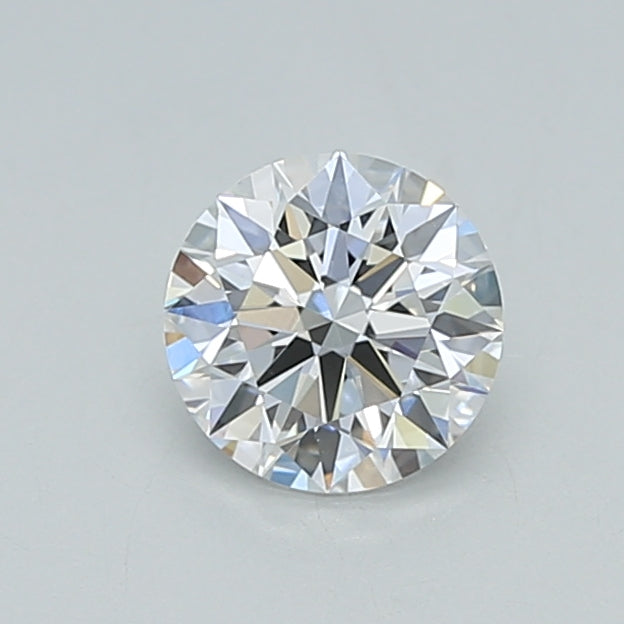 0.55 Carat Round Shaped, Ideal Cut, D Color, VVS2 Clarity, IGI Certified Lab Grown Diamond