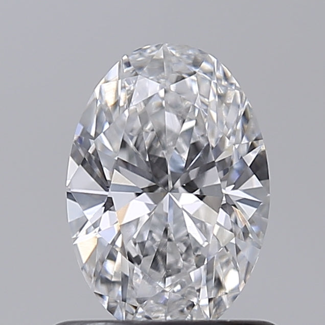 0.71 Carat Oval Shaped, Very Good Cut, D Color, VVS2 Clarity, IGI Certified Lab Grown Diamond