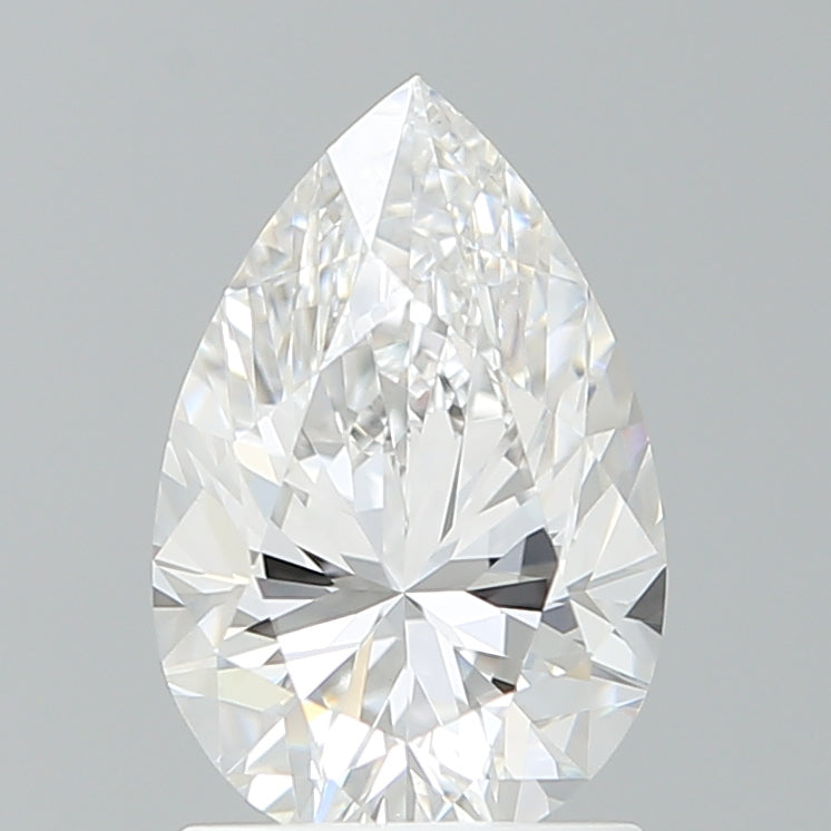 1.59 Carat Pear Shaped, Very Good Cut, D Color, VVS2 Clarity, IGI Certified Lab Grown Diamond