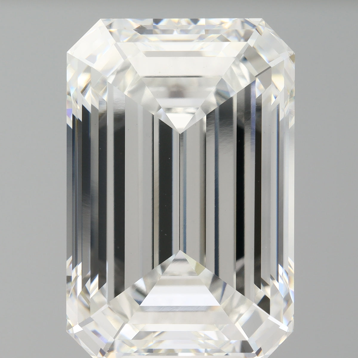 10.08 Carat Emerald Shaped, Ideal Cut, F Color, VVS2 Clarity, IGI Certified Lab Grown Diamond
