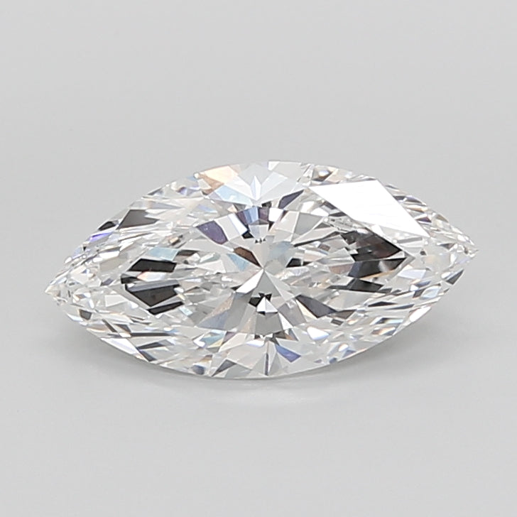 4.08 Carat Marquise Shaped, Ideal Cut, D Color, VS1 Clarity, IGI Certified Lab Grown Diamond