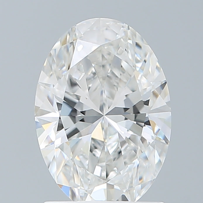 1.56 Carat Oval Shaped, Excellent Cut, E Color, VVS2 Clarity, IGI Certified Lab Grown Diamond