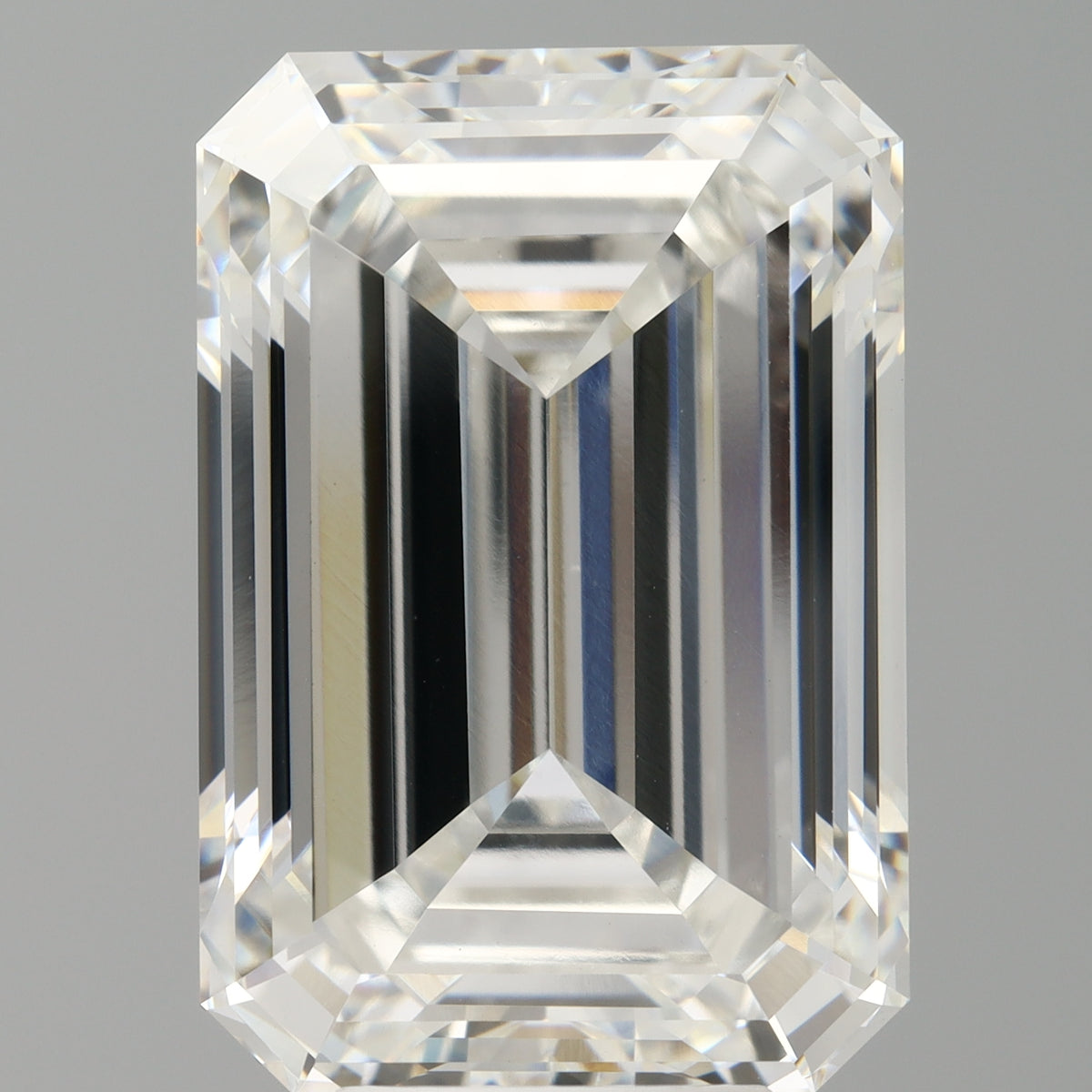 8.01 Carat Emerald Shaped, Ideal Cut, F Color, VVS2 Clarity, IGI Certified Lab Grown Diamond