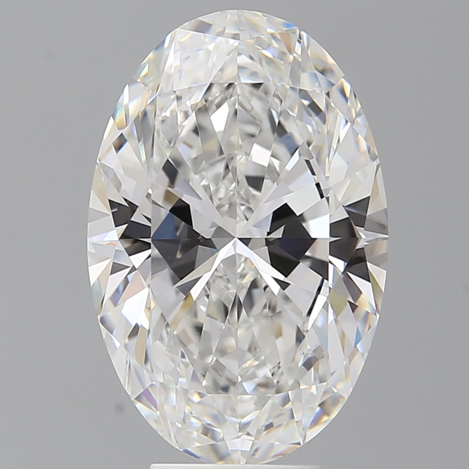 7.04 Carat Oval Shaped, Ideal Cut, E Color, VVS2 Clarity, IGI Certified Lab Grown Diamond
