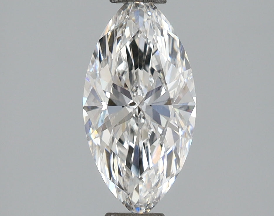 1.07 Carat Marquise Shaped, Ideal Cut, D Color, VVS2 Clarity, IGI Certified Lab Grown Diamond