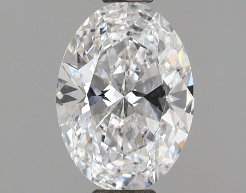 1.07 Carat Oval Shaped, Excellent Cut, D Color, VVS2 Clarity, IGI Certified Lab Grown Diamond