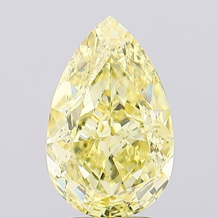 4.02 Carat Pear Shaped, Ideal Cut, VS2 Clarity, IGI Certified Lab Grown Diamond