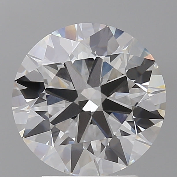 3.05 Carat Round Shaped, Ideal Cut, E Color, VVS2 Clarity, IGI Certified Lab Grown Diamond