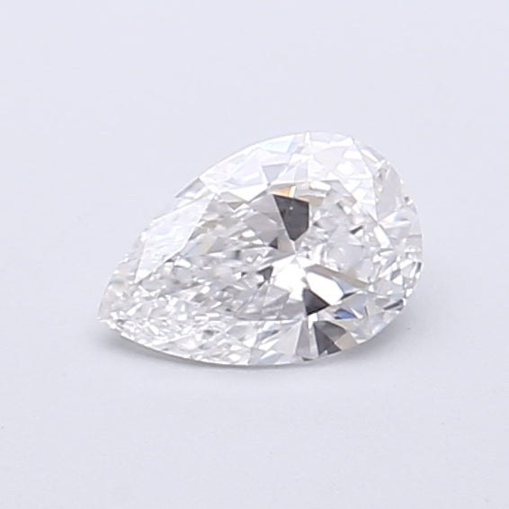 0.41 Carat Pear Shaped, Very Good Cut, D Color, VVS2 Clarity, IGI Certified Lab Grown Diamond